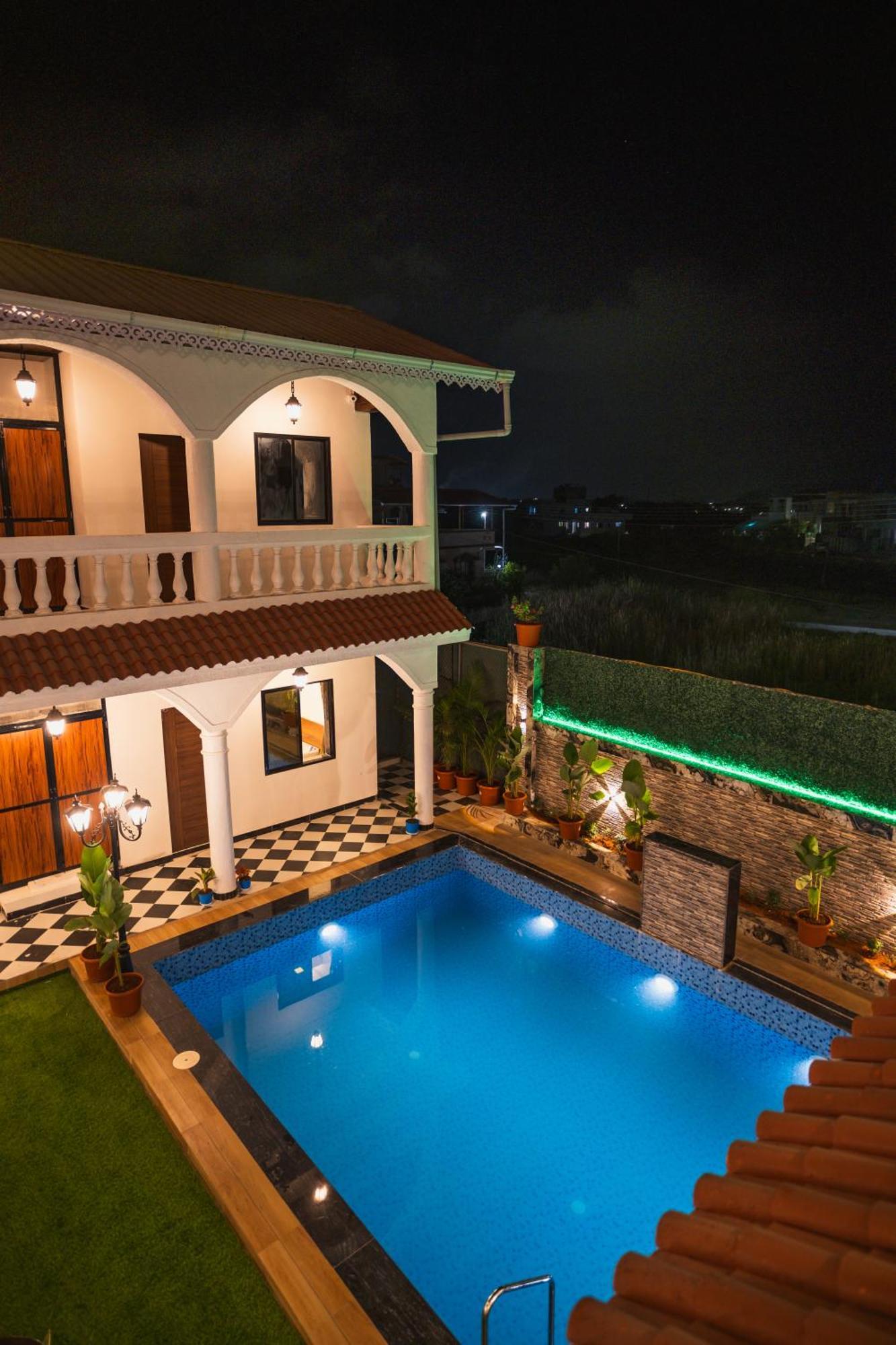 Sapphire Mansion Hotell Alībāg Eksteriør bilde